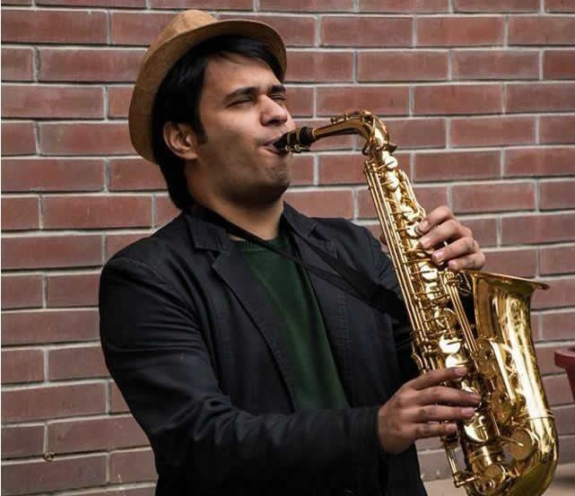 saxophone players jenin palestine